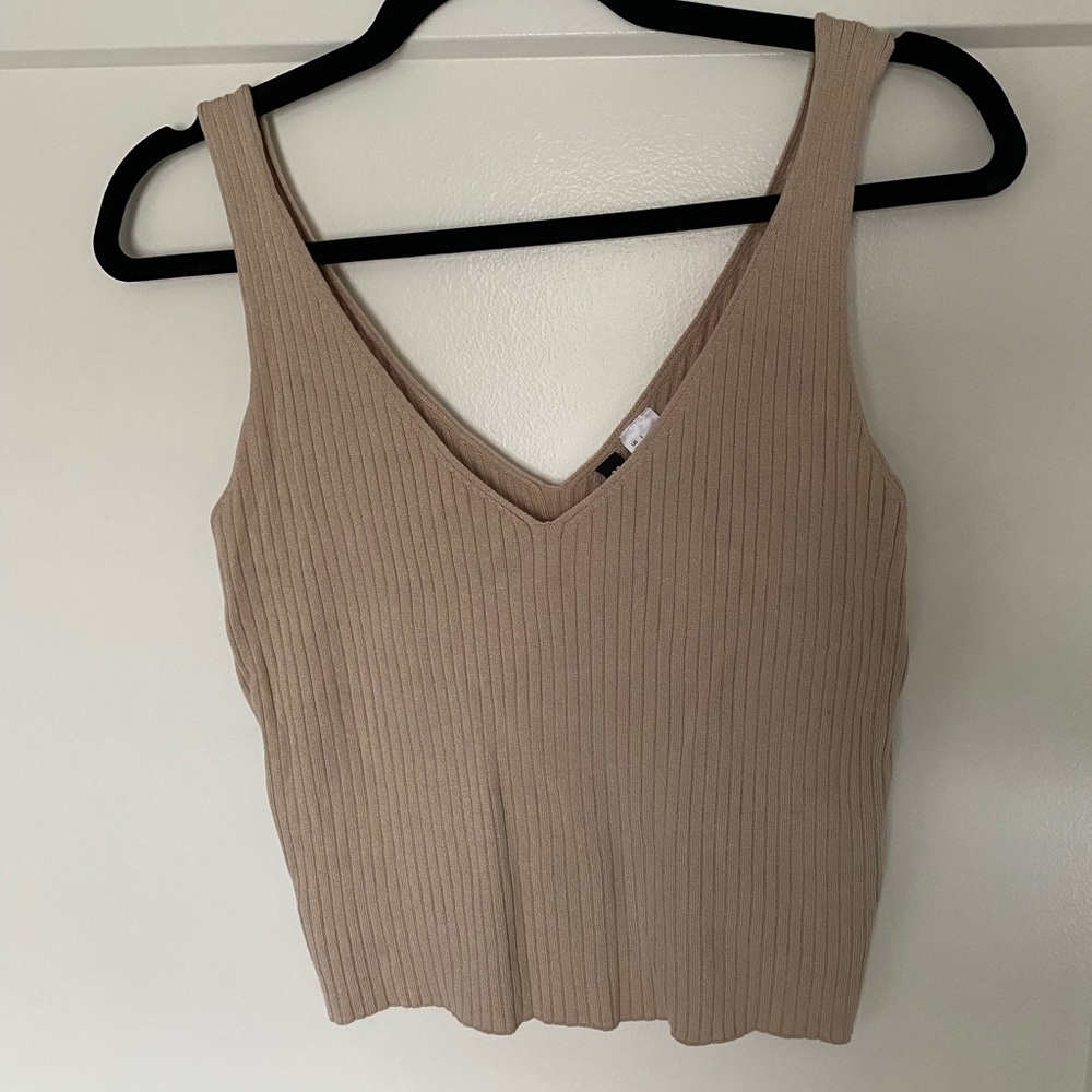 H&M knit crop top